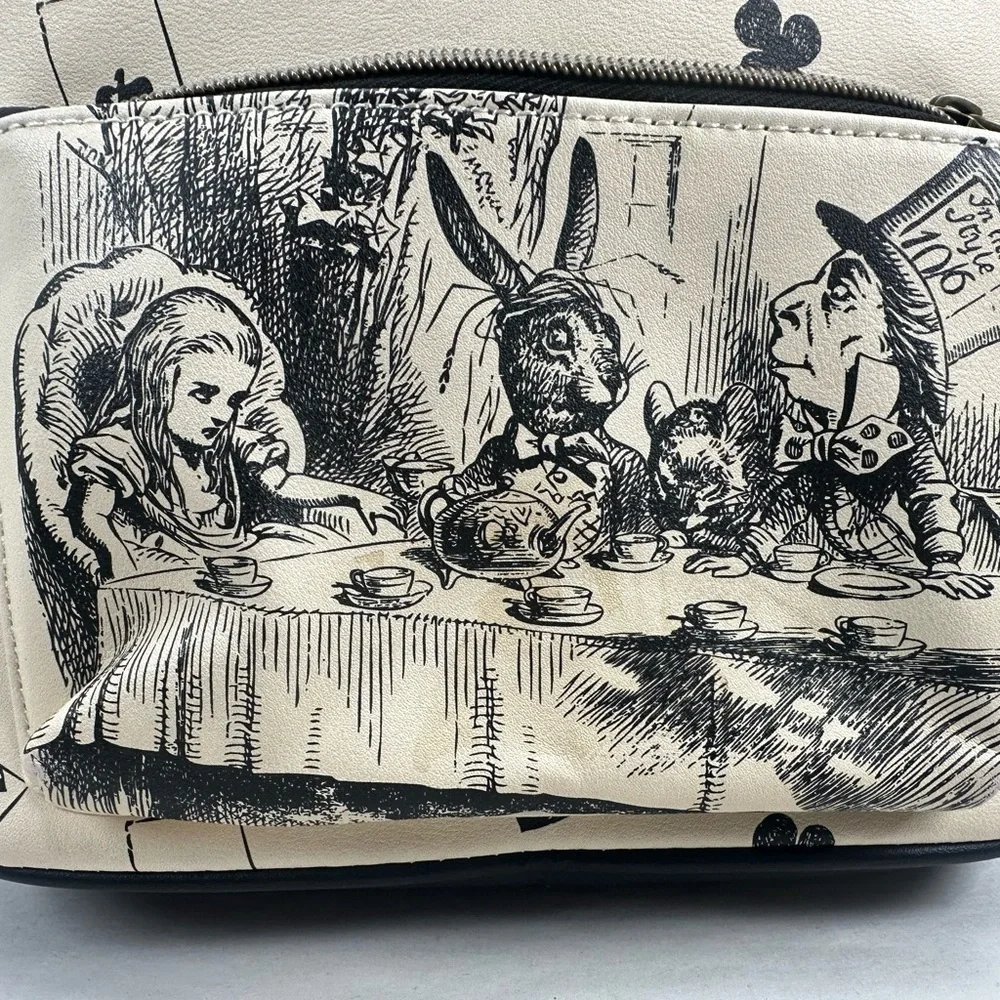 Loungefly Alice in Wonderland Sketchbook Mini Backpack  - BAM Exclusive